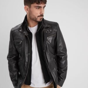 Chaqueta CUERO Falcon - M, Maron